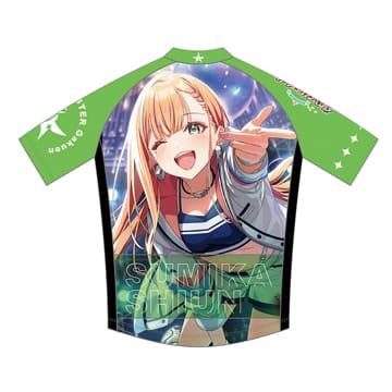 (特セール)GSR サイクルジャージ 学園アイドルマスター 紫雲 清夏 ※完全受注生産 ※代引・後払い不可の画像