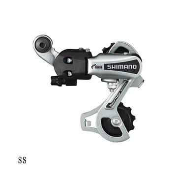 リアディレーラー 特セール)SHIMANO(シマノ) TURNEY 6s 直付リアディレーラー シルバー