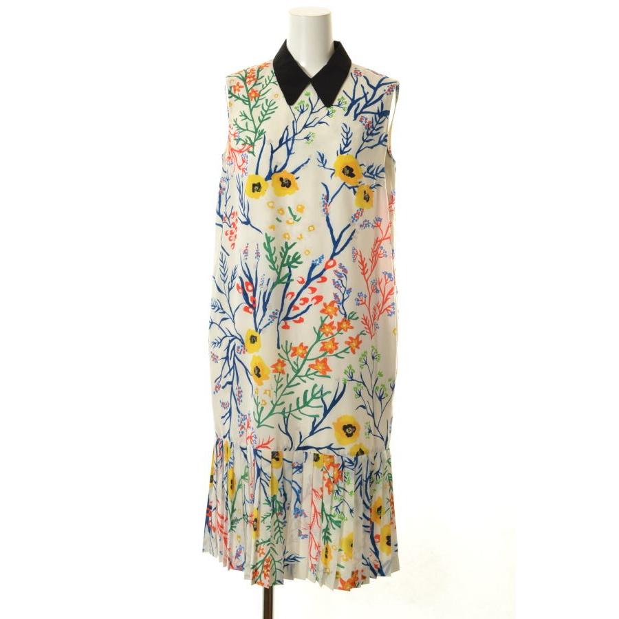 Akira Naka ブランカトーン ノースリーブ ワンピース 36 ホワイト アキラナカ Cycle Hearts 通販 Yahoo ショッピング