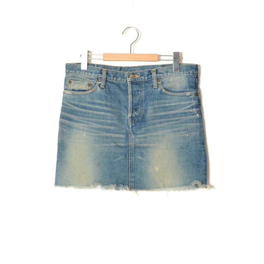 美品 Green デニム スカート 3 ブルー グリーン Cycle Hearts 通販 Yahoo ショッピング