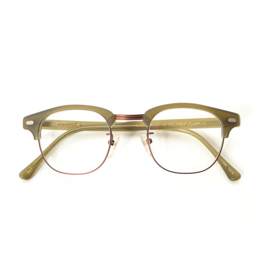 MOSCOT for TODD SNYDER YUKEL メガネ - カーキ モスコット : CYCLE  