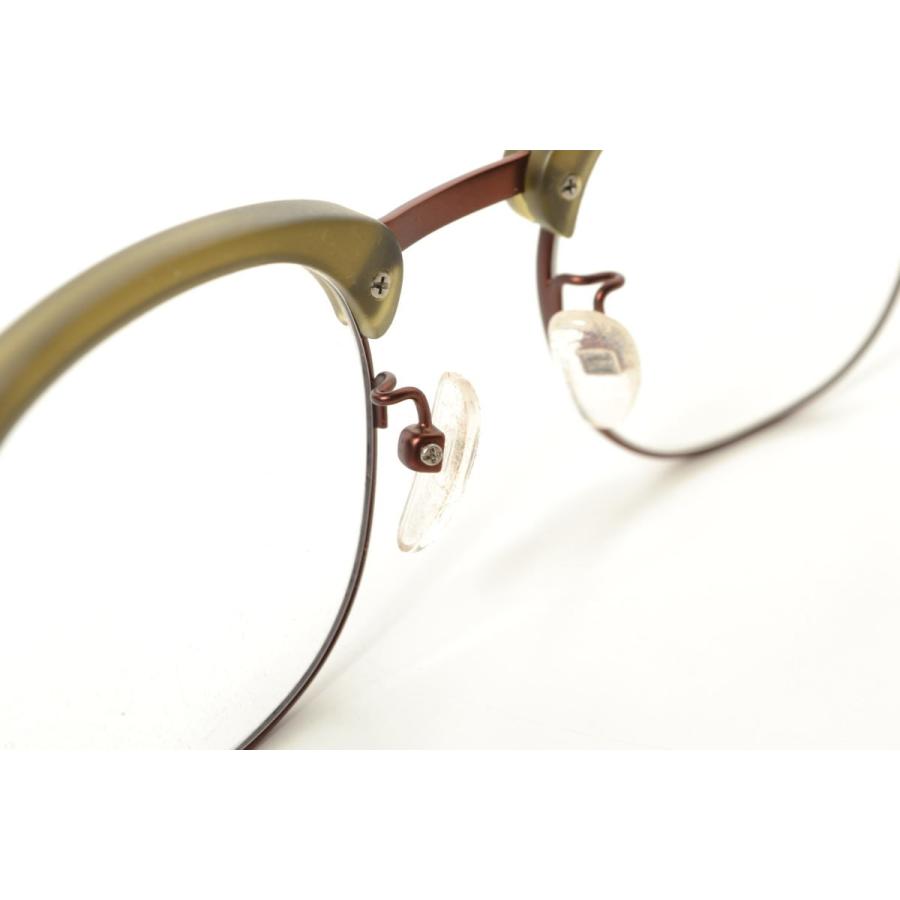 MOSCOT for TODD SNYDER YUKEL メガネ - カーキ モスコット : CYCLE 