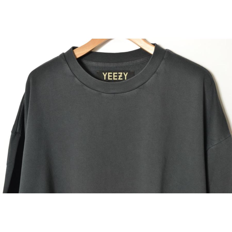 未使用 adidas YEEZY SEASON 1 FT LS CREW オーバーサイズ スウェット O グレー アディダス｜cyclehearts｜03