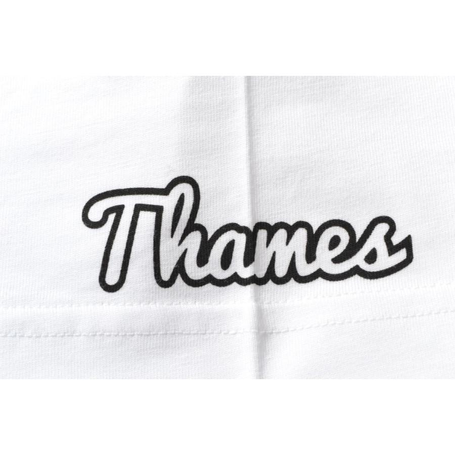 未使用 Thames London ( Blondey McCoy ) プリント Tシャツ M ホワイト 