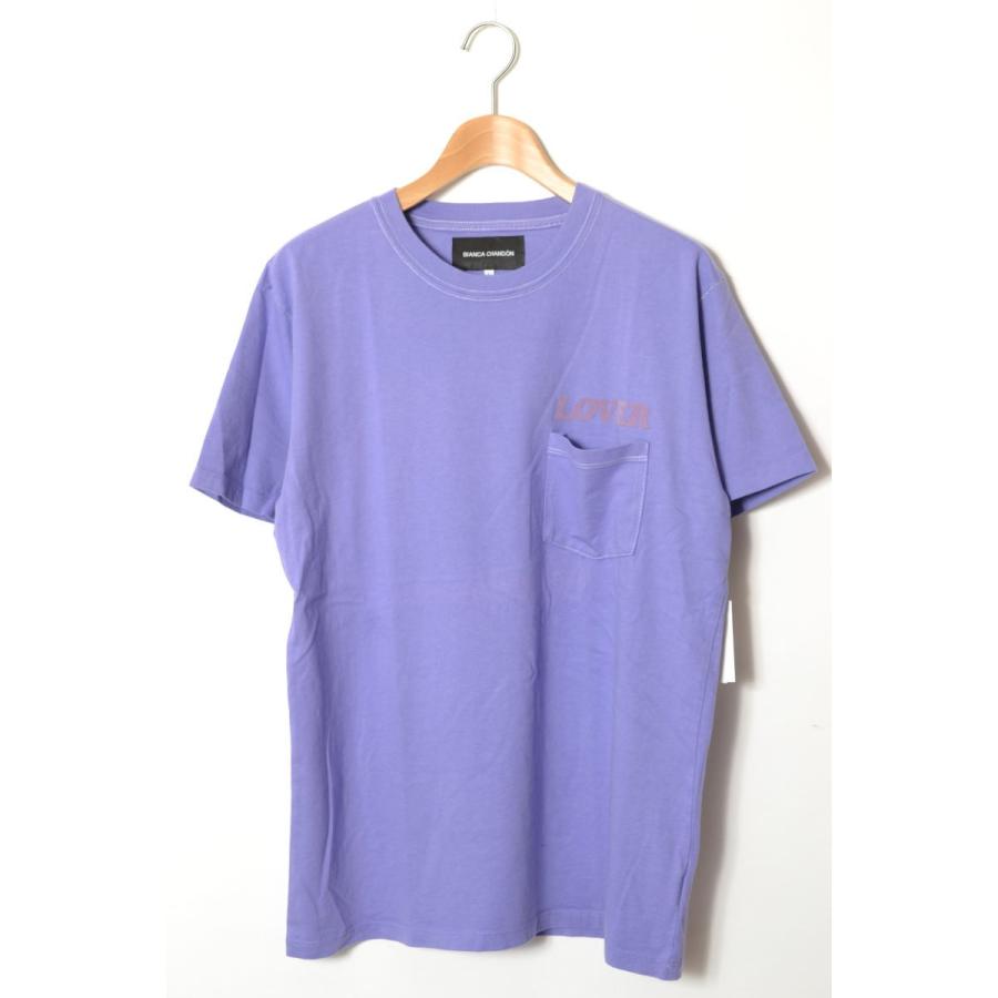 未使用 Bianca Chandon LOVER POCKET T-SHIRT プリント ポケット T 
