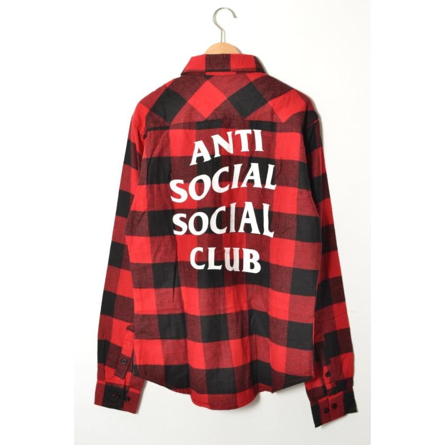 ANTI SOCIAL CLUB 未使用 Anti Social Club No Expectations Flannel 