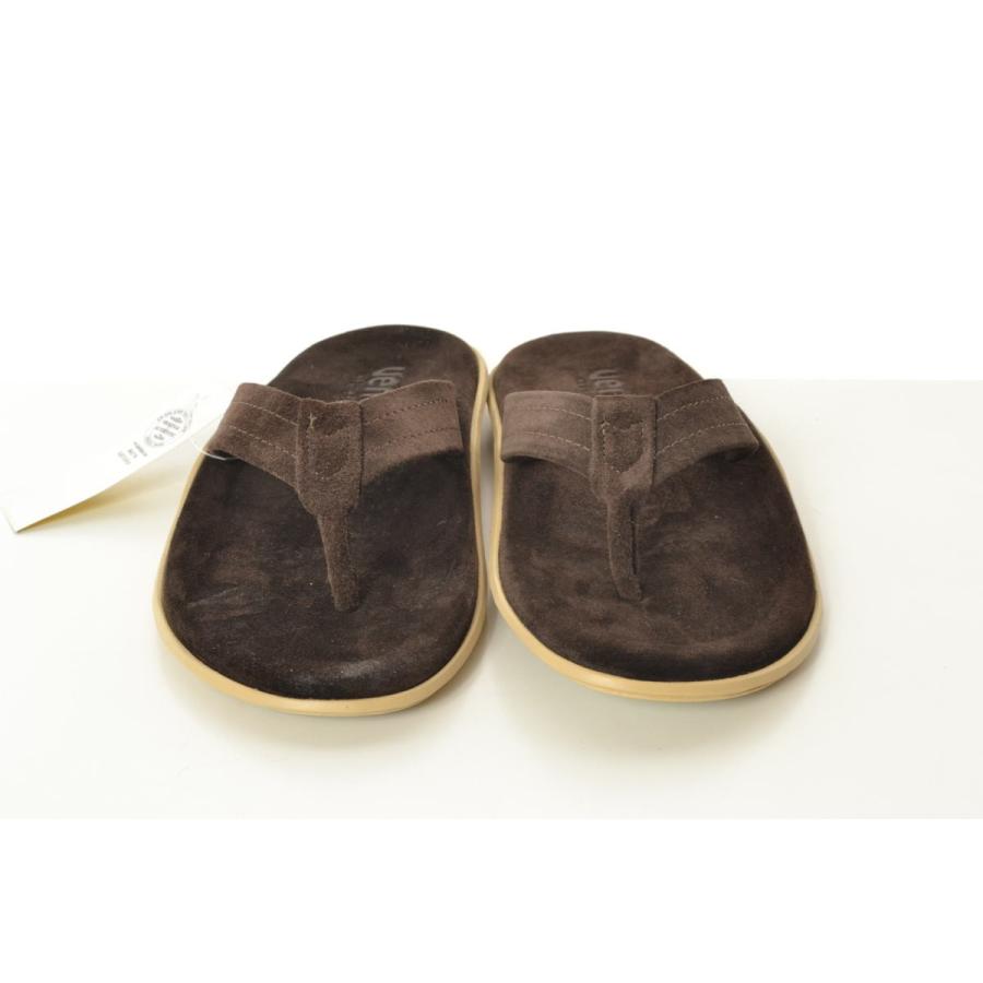 新品未使用 SLIPPER スエード サンダル ブラウン ISLAND SLIPPER（アイランドスリッパ） 未使用 ISLAND SLIPPER for