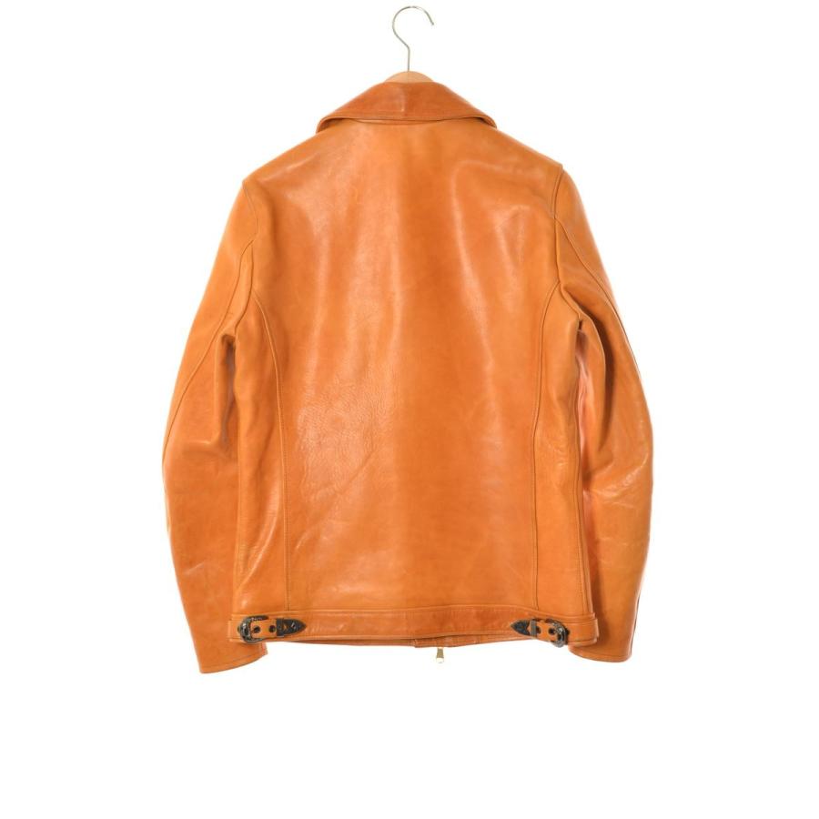 roar ホースハイド ワックス ビンテージ加工 ライダース 2 キャメル 