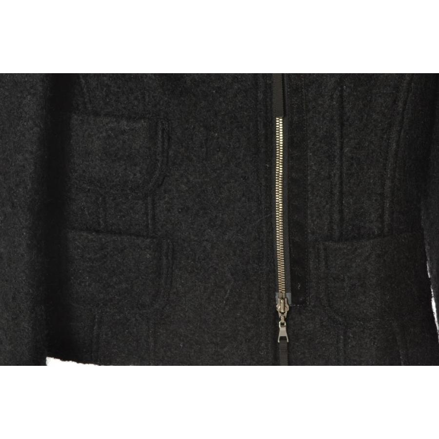 グッズ M-PREMIER エムプルミエ レザー 羊革 ジャケット 34サイズ 