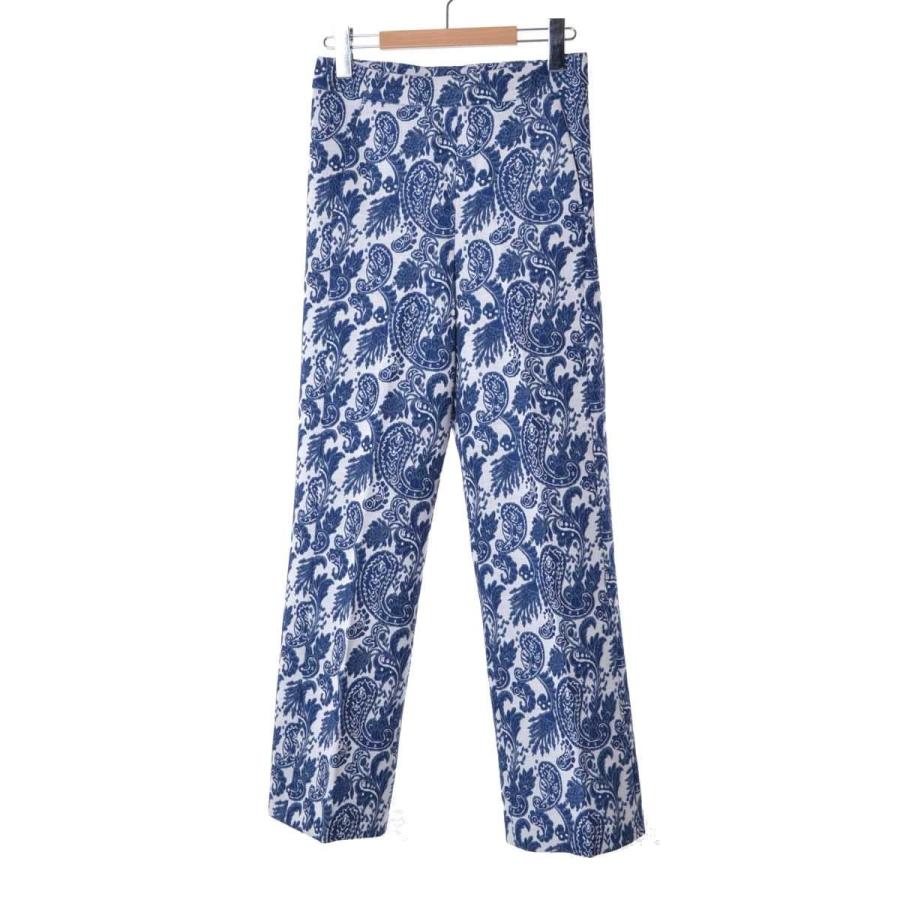 Zara ペイズリー柄 パンツ Xs ブルー ザラ Cycle Hearts 通販 Yahoo ショッピング