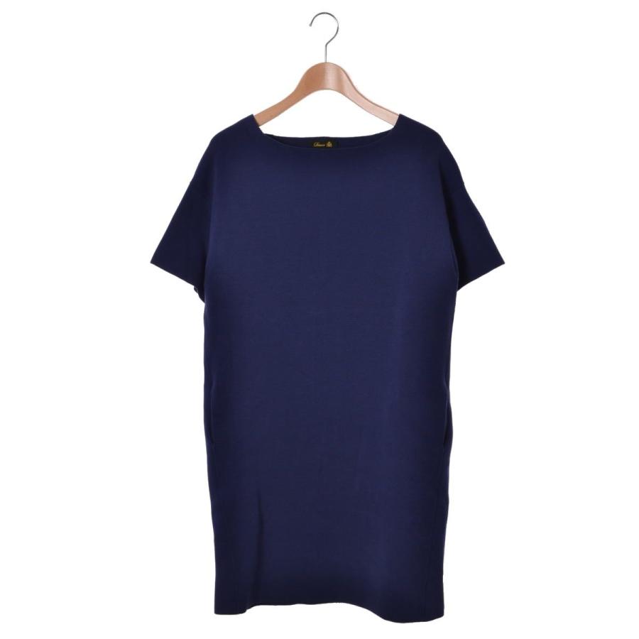 Drawer ミラノリブ ワンピース 1 ネイビー ドゥロワー Cycle Hearts 通販 Yahoo ショッピング