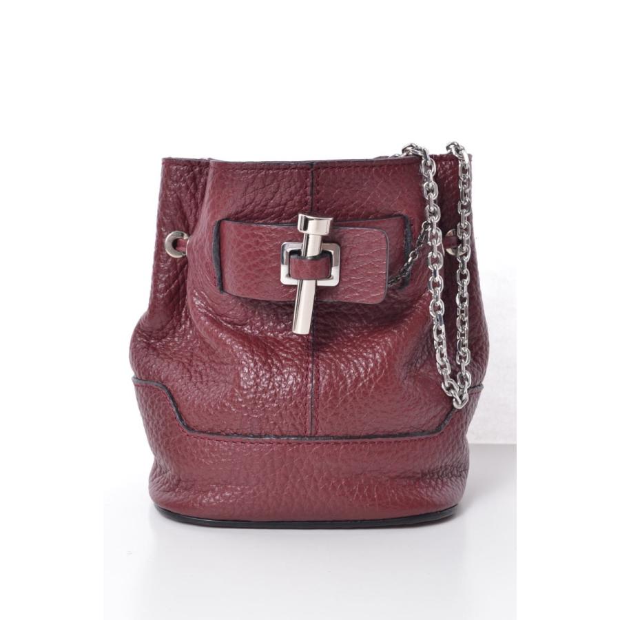 美品 CARVEN Malher Petit バケット バッグ - ボルドー カルヴェン 