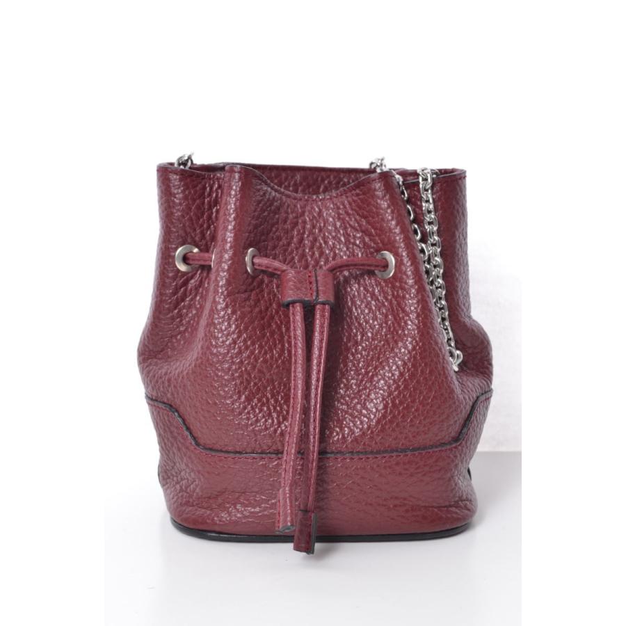 美品 CARVEN Malher Petit バケット バッグ - ボルドー カルヴェン 