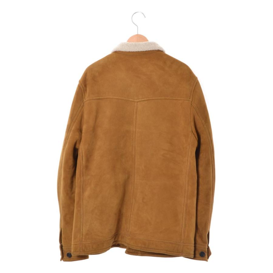 美品 COVERT ムートン ランチ ジャケット 50 ブラウン コーベルト