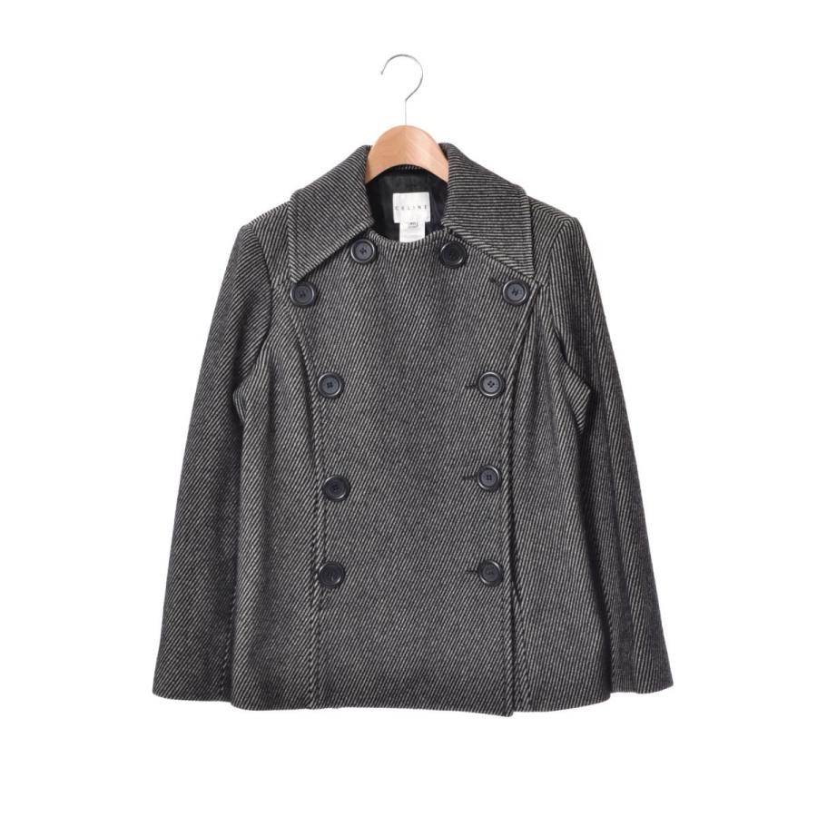 Celine ウール ショート コート 40 グレー セリーヌ Cycle Hearts 通販 Yahoo ショッピング