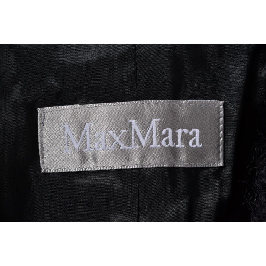 美品 Max Mara モヘア混 ブークレ スカート スーツ セットアップ ITA38