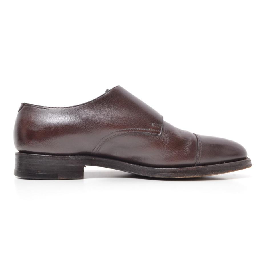 JOHN LOBB WILLIAM 9795ラスト ダブルモンクストラップシューズ 10EE ブラウン ジョンロブ KL4QLKCK01