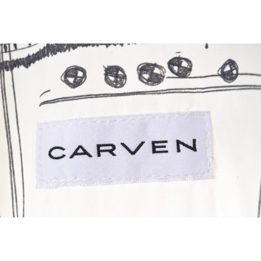 21セール 34 ナイロンブルゾン ハンドイラスト Carven 美品 ホワイト 中古 カルヴェン コート ジャケット Williamsav Com