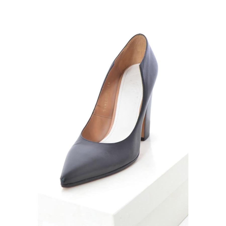 Maison Margiela ポインテッドトゥ ヒール パンプス 38 ブラック