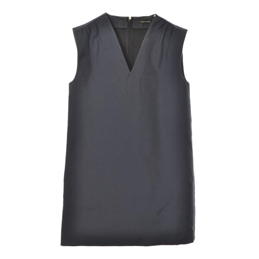 YOKO CHAN ボンディング ワンピース FREE ネイビー ヨーコチャン  