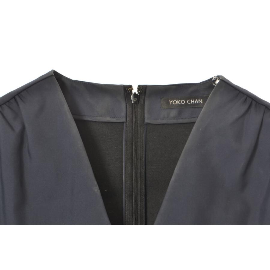 YOKO CHAN ボンディング ワンピース FREE ネイビー ヨーコチャン  