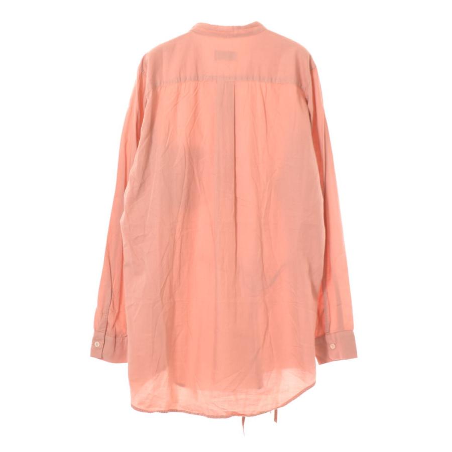 BED J.W. FORD 美品 Oriental. シルク コットン シャツ 2 ピンク  