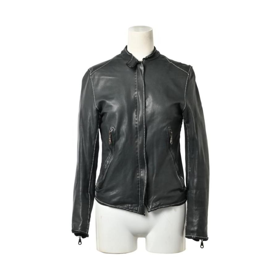 sisii シシ レザーコート XSブラック SINGLE RIDERS(ladies)-Black