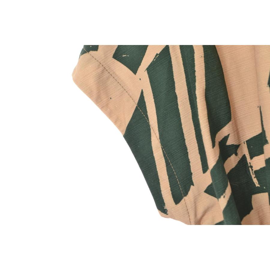 BEATING HEART コットン プリント ワンピース 1 ベージュ ビーティング