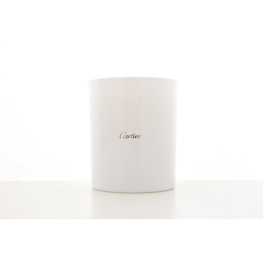 Cartier Bougie parfumee Scented candle/キャンドル 185g ホワイト カルティエ 1000043730CYCLE HEARTS 通販