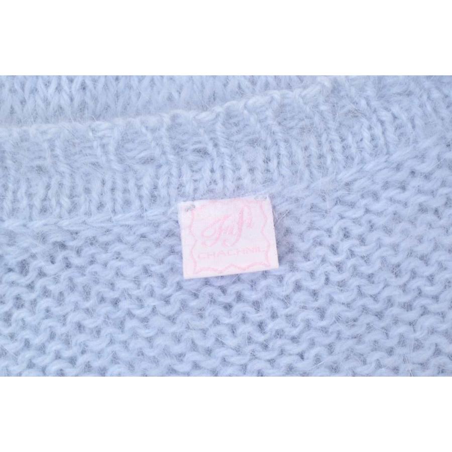 Fifi Chachnil アンゴラ混 クロップド ニット カーディガン Fifi Chachnil アンゴラ混 クロップド ニット カーディガン