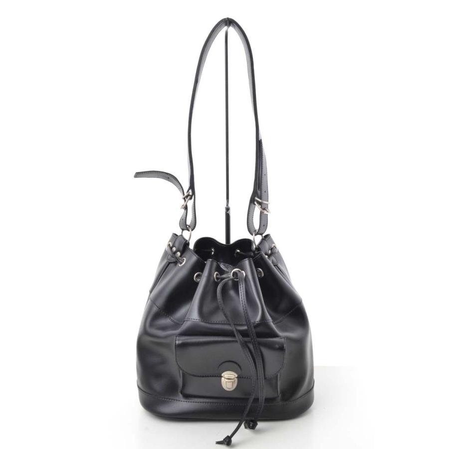 COMME des GARCONS PVC 巾着 バッグ ONE SIZE ブラック COMME des GARCONS PVC 巾着 バッグ ONE SIZE ブラック