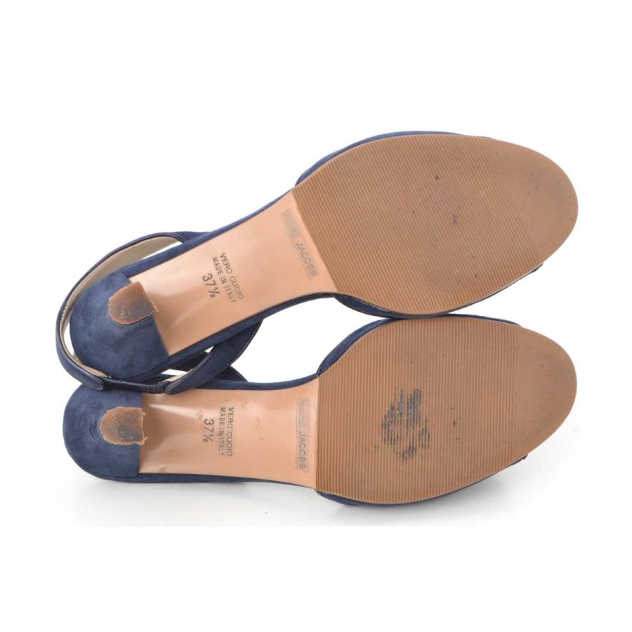 MARC BY MARC JACOBS フラワーリボン スエード サンダル 37 1/2