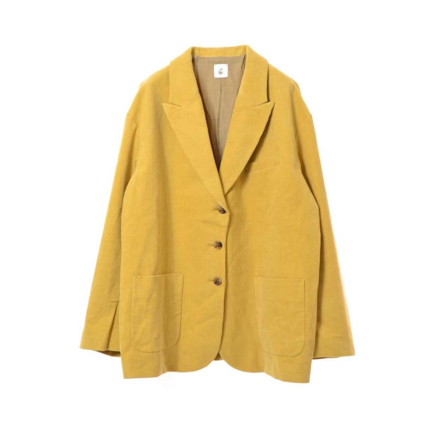 6(ROKU) BEAUTY&YOUTH エルボーパッチ コーデュロイ ジャケット 38