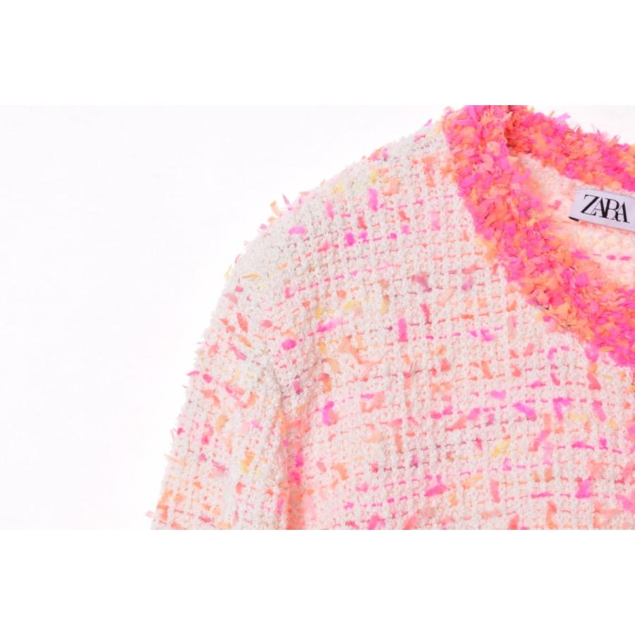 Zara ネオンカラー ツイードジャケット S ピンク ザラ Cycle Hearts 通販 Yahoo ショッピング