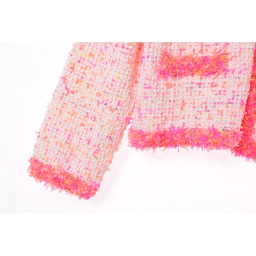Zara ネオンカラー ツイードジャケット S ピンク ザラ Cycle Hearts 通販 Yahoo ショッピング