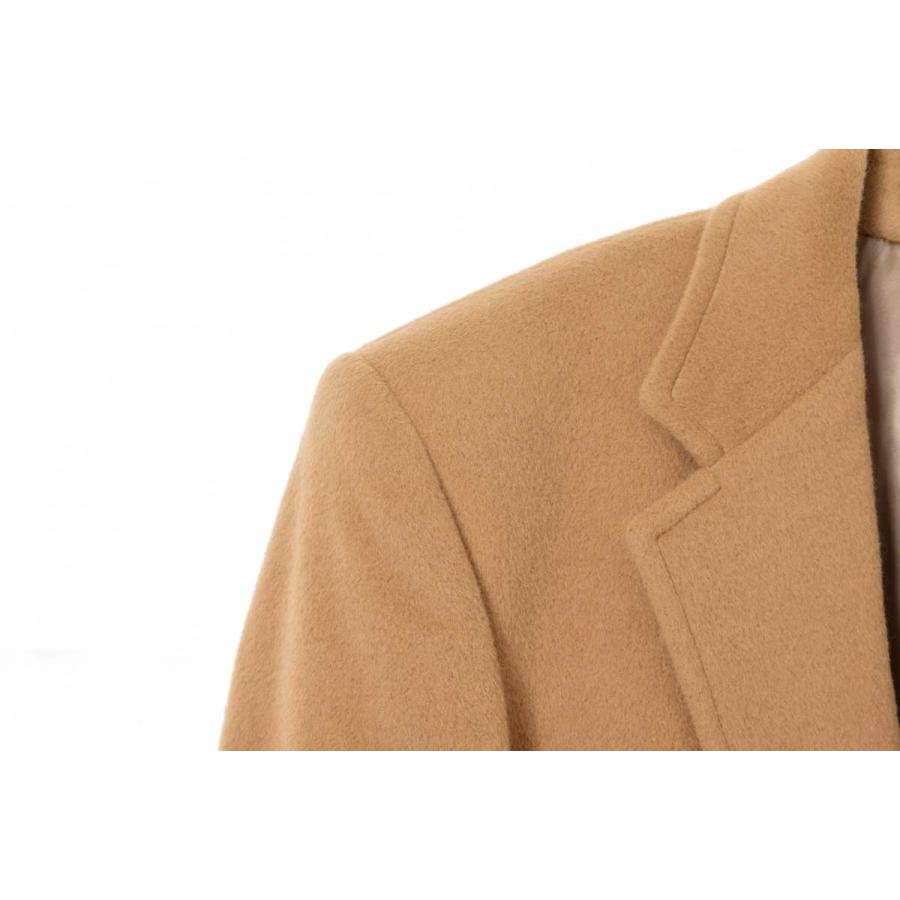 Scye アンゴラ混 2B テーラード ジャケット 36 キャメル サイ  