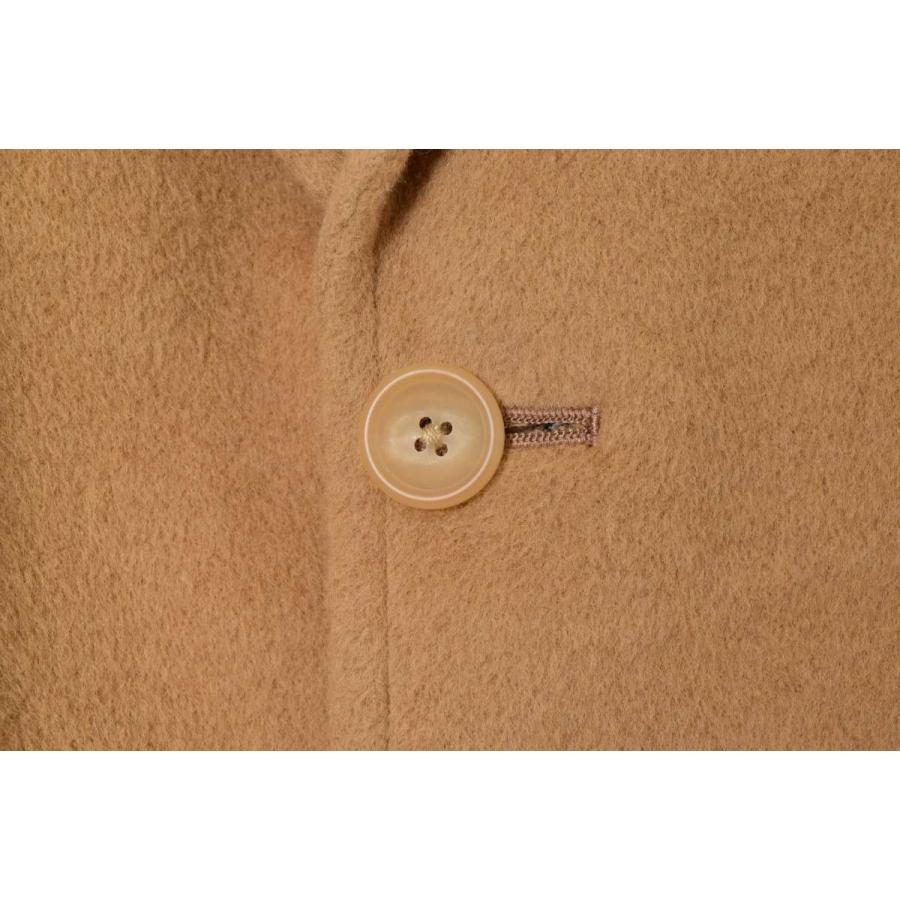 Scye アンゴラ混 2B テーラード ジャケット 36 キャメル サイ  