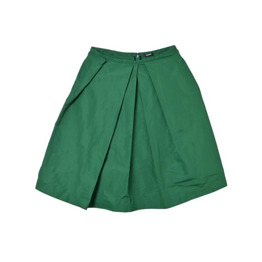 Jil Sander アシンメトリー タック スカート 34 グリーン ジルサンダー Cycle Hearts 通販 Yahoo ショッピング
