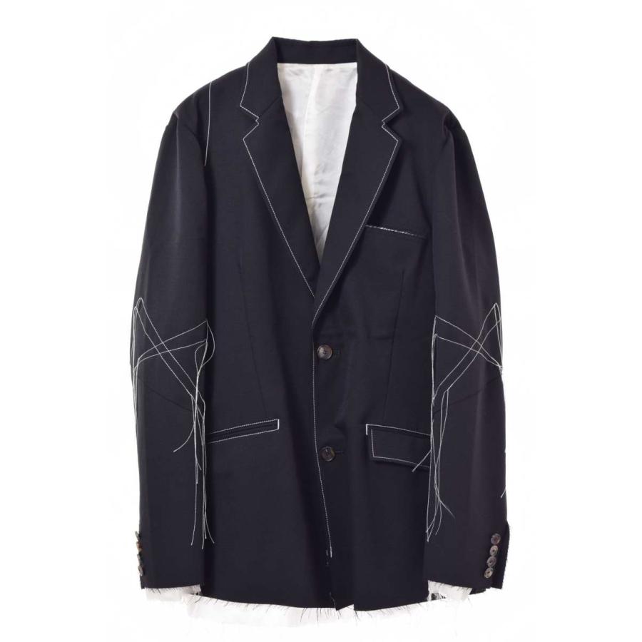 BED J.W. FORD × sulvam × STUDIOUS カットオフ テーラード ジャケット