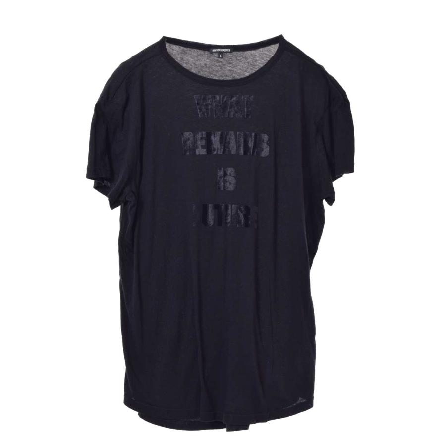 美品 Ann Demeulemeester What Remains Is Future フロッキー Tシャツ L ブラック アンドゥムルメステール Cycle Hearts 通販 Yahoo ショッピング