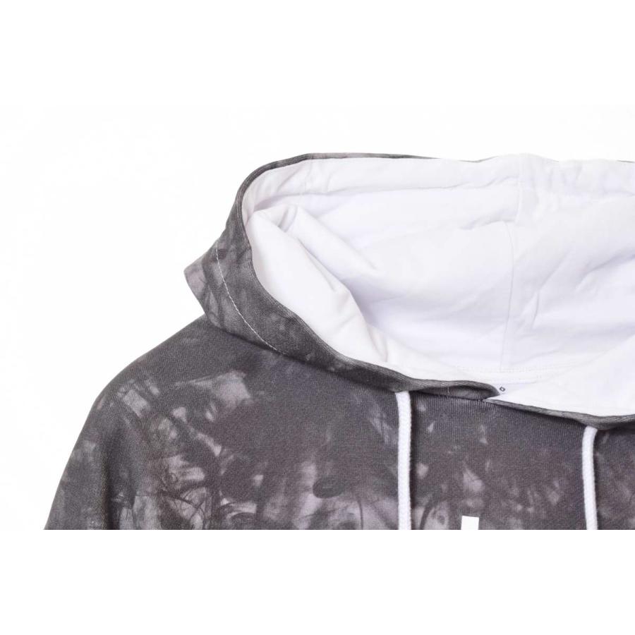 MARCELO BURLON Marcelo Burlon スモーク プリント パーカー - グレー 