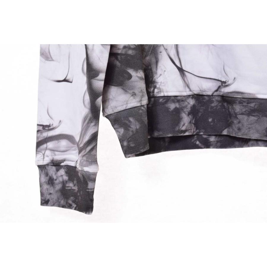 MARCELO BURLON Marcelo Burlon スモーク プリント パーカー - グレー 