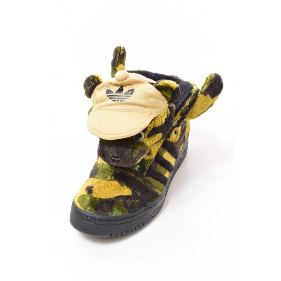 未使用 Adidas Jeremy Scott Camobear スニーカー 27 5cm カーキ アディダス Cycle Hearts 通販 Yahoo ショッピング
