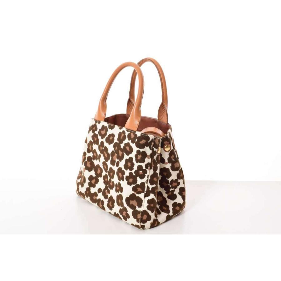 Muveil レオパードプリント キャンバス 2way バッグ ブラウン ミュベール Kl4qs2u272 Cycle Hearts 通販 Yahoo ショッピング