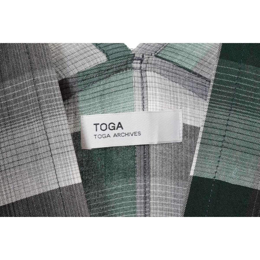 未使用 Toga シェイドチェック テンセル ワンピース M グリーン トーガ Cycle Hearts 通販 Yahoo ショッピング
