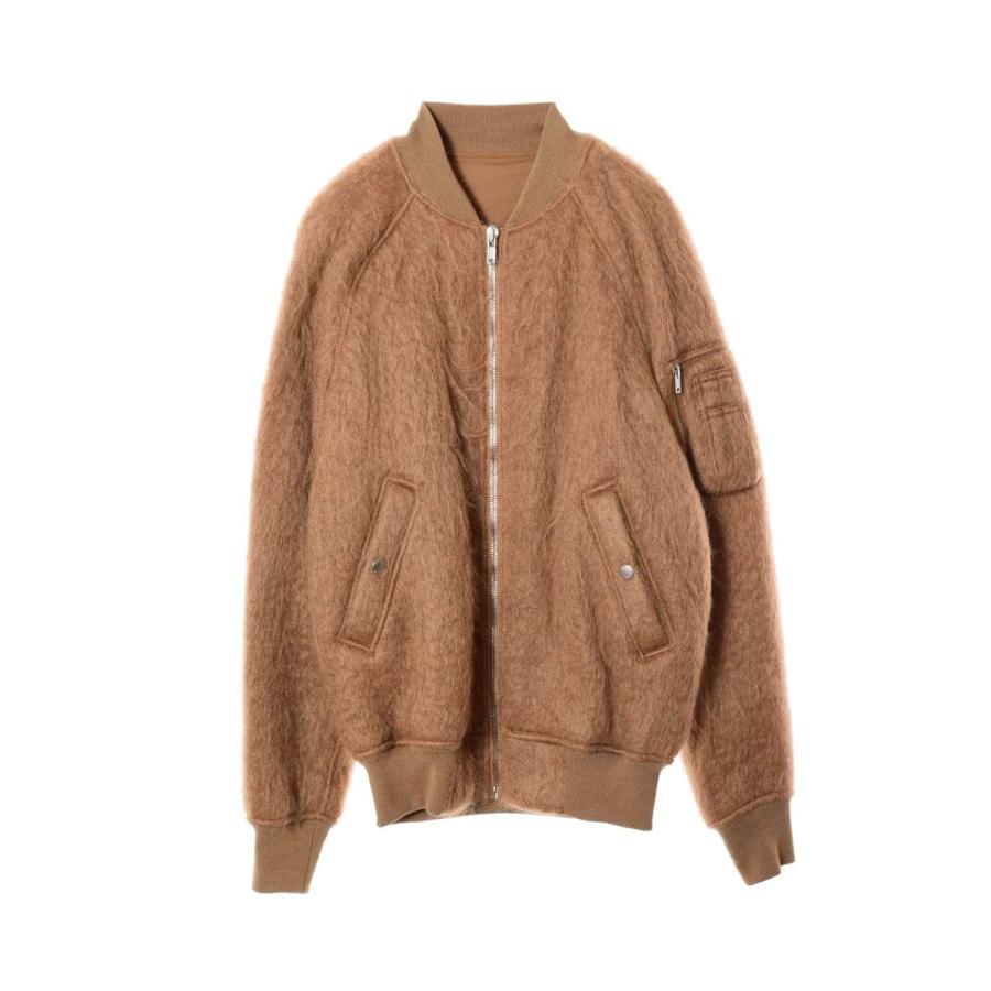 rick owens モヘア ボンバージャケット ma-1 ブルゾン fur