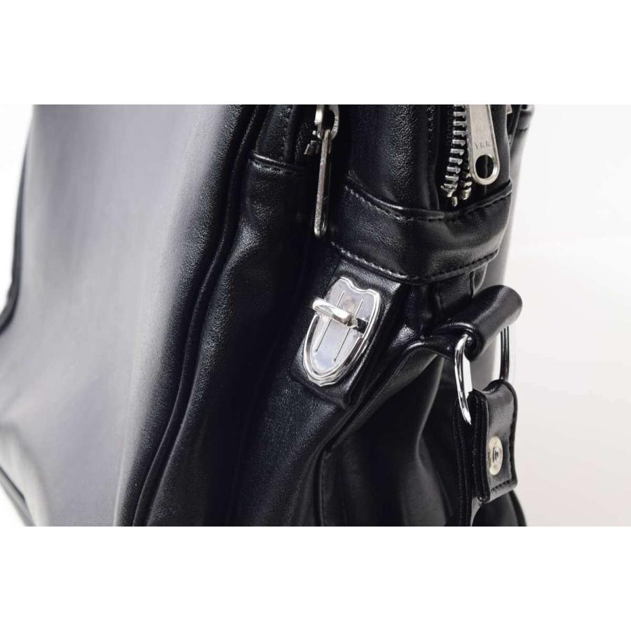 美品 COMME des GARCONS フェイクレザー ショルダー バッグ ONE SIZE