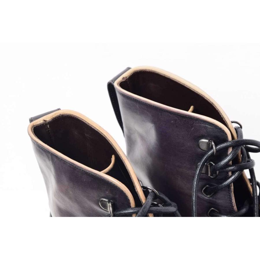 Berluti 美品 ブルニコ レースアップ パティーヌ レザー ブーツ
