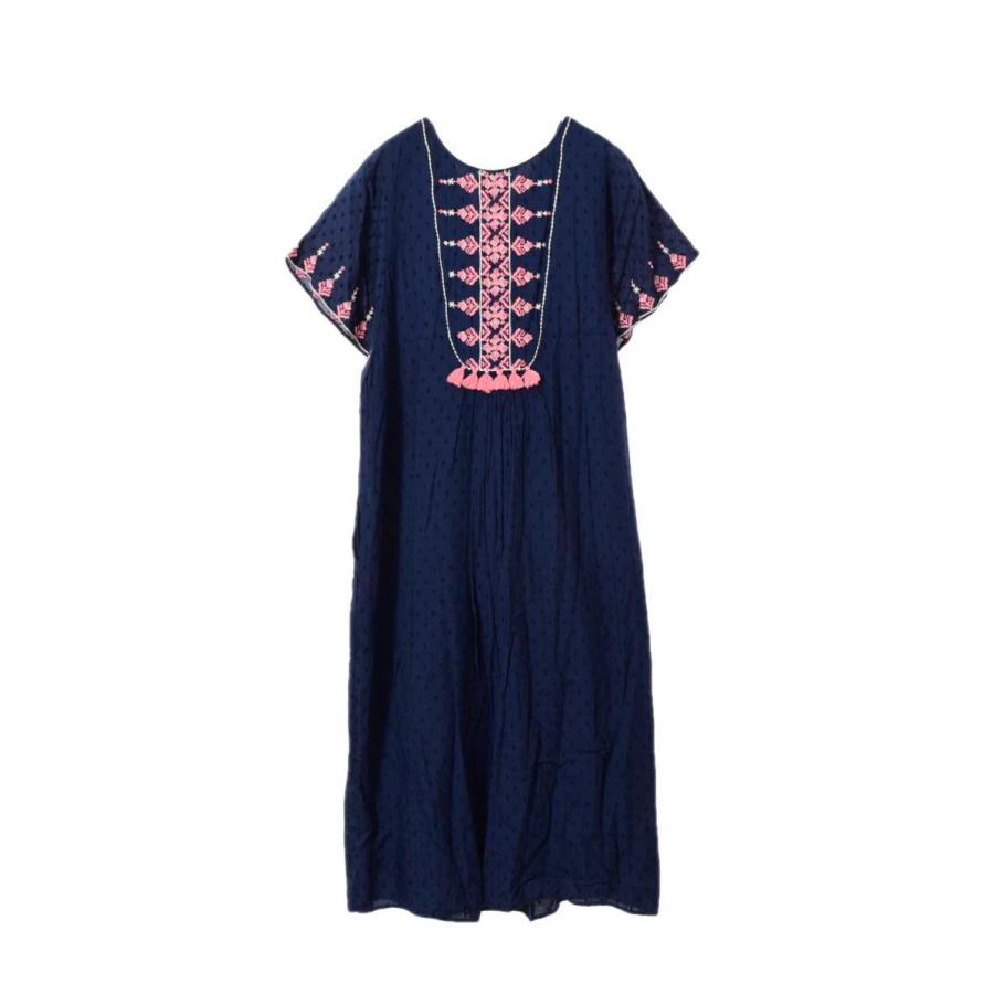 Zara エンブロイダリー ロング ワンピース ネイビー ザラ Cycle Hearts 通販 Yahoo ショッピング