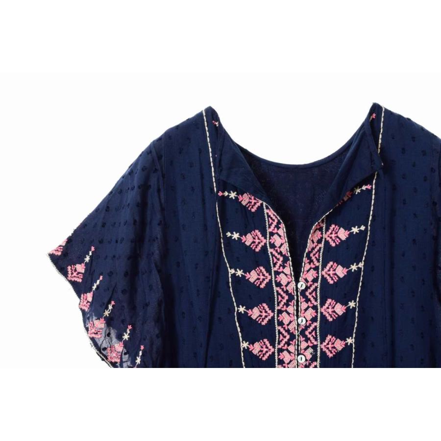 Zara エンブロイダリー ロング ワンピース ネイビー ザラ Cycle Hearts 通販 Yahoo ショッピング